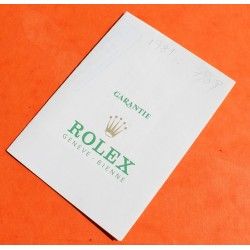ROLEX VINTAGE 1991 WARRANTY PAPER 430 WATCHES ROLEX CELLINI QUARTZ 6621/8, Ref 568.00.30.11.92