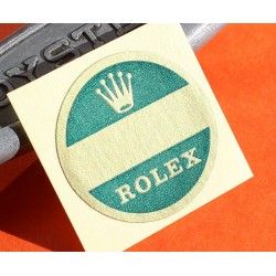 Rolex 60's BIG LOGO watch caseback Ø17mm Green Sticker Submariner, GMT, Explorer, Daytona 6263, 5512, 5513, 1680, 6542, 6241