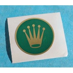 Rolex 60's BIG LOGO watch caseback Ø17mm Green Sticker Submariner, GMT, Explorer, Daytona 6263, 5512, 5513, 1680, 6542, 6241