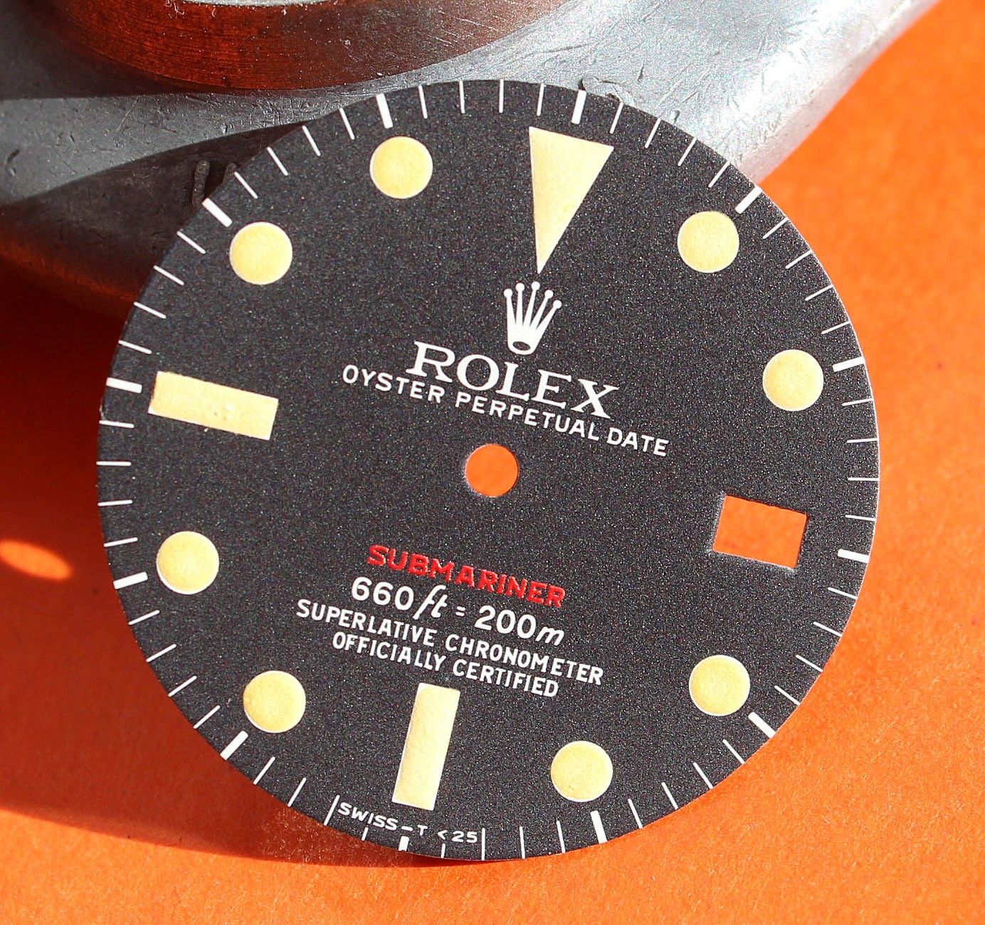 rolex sub dial