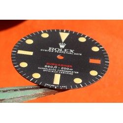 Incredible Vintage Rolex 'Red' Submariner DIAL Watch 1680 -MARK IV- SINGER Version-Hard To Find Collectible !!!