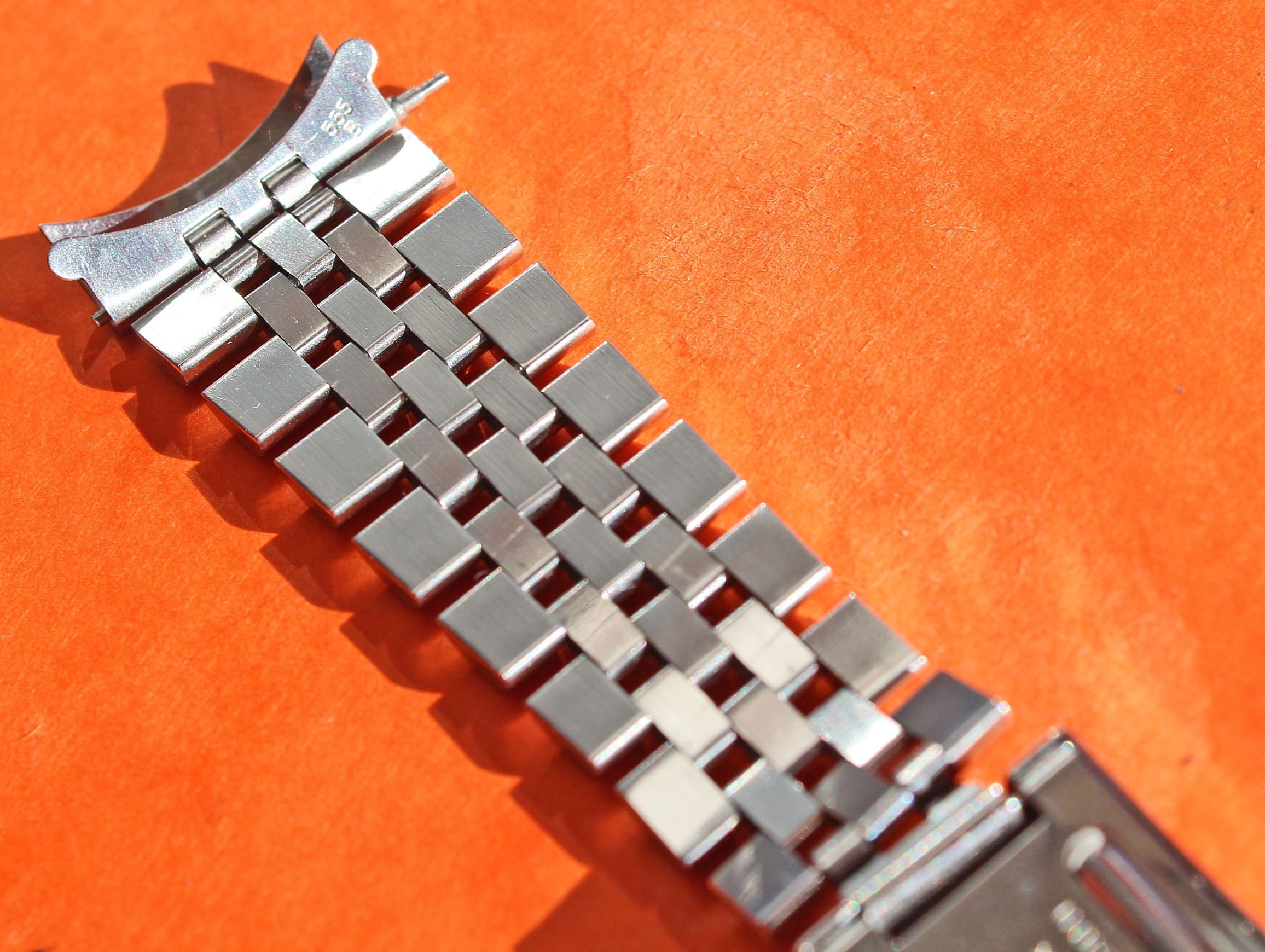 næse Eller senere Savvy Rolex 90's Jubilee mens 62510H 555B Stainless Steel Watch Bracelet 20mm  1675, 1016, 5513, 1601, 1501 code clasp 08