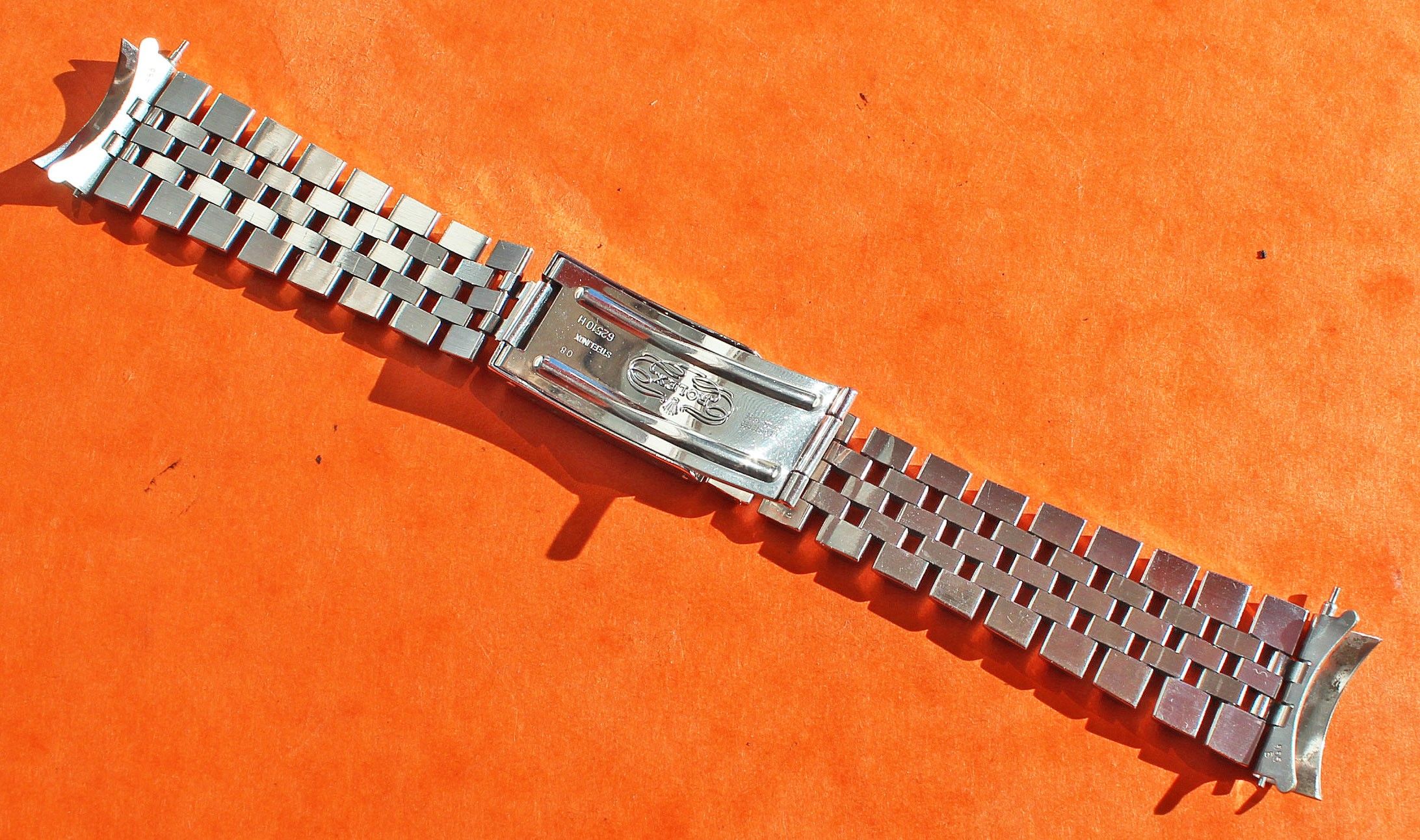 Rolex 90's Jubilee mens 62510H 555B Stainless Steel Watch Bracelet 20mm ...