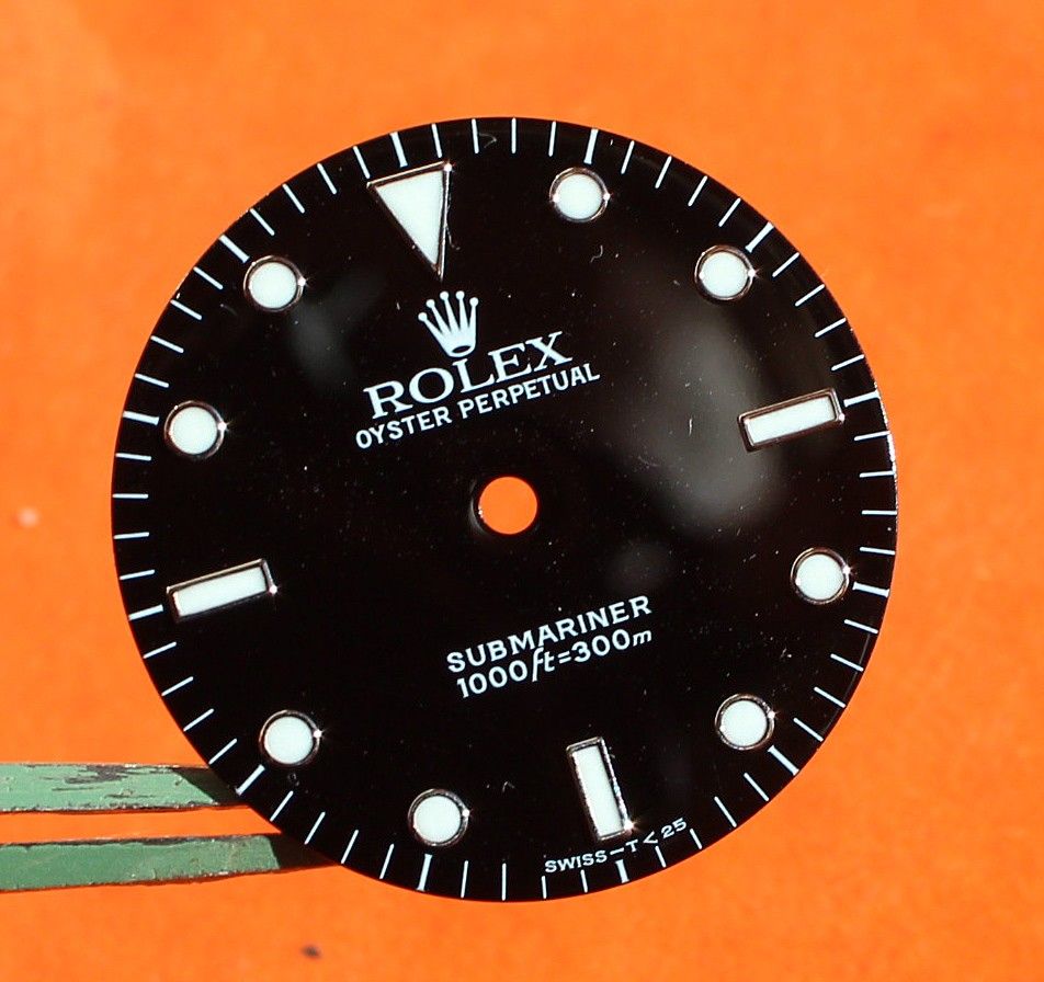 rolex dial replacement