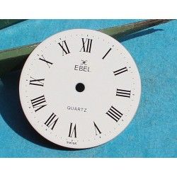 Authentique Cadran blanc EBEL QUARTZ Chiffres romains ref 1187151 Ø23.55mm montres