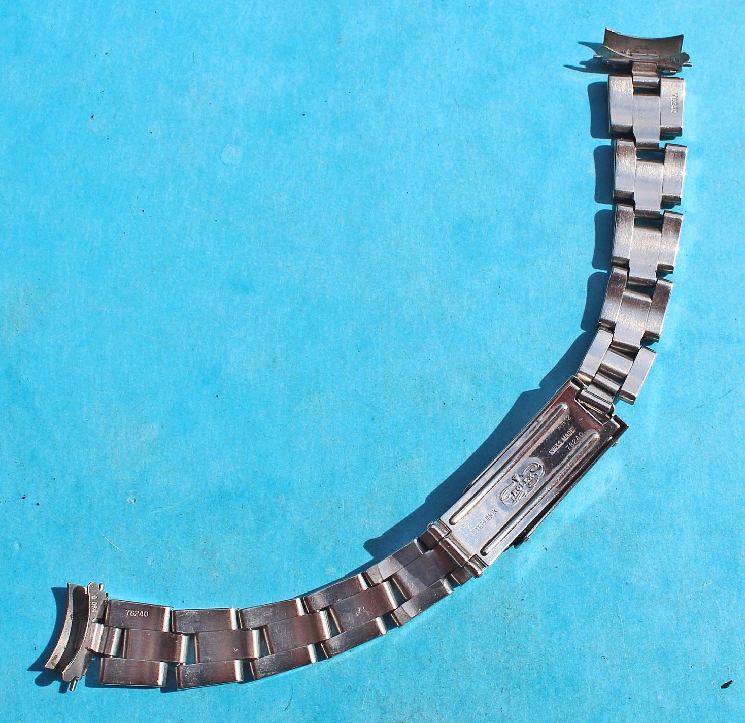 Bracelet Maillons Acier Pour Montre Zodiac - Modèle Référence 9206, Occasion