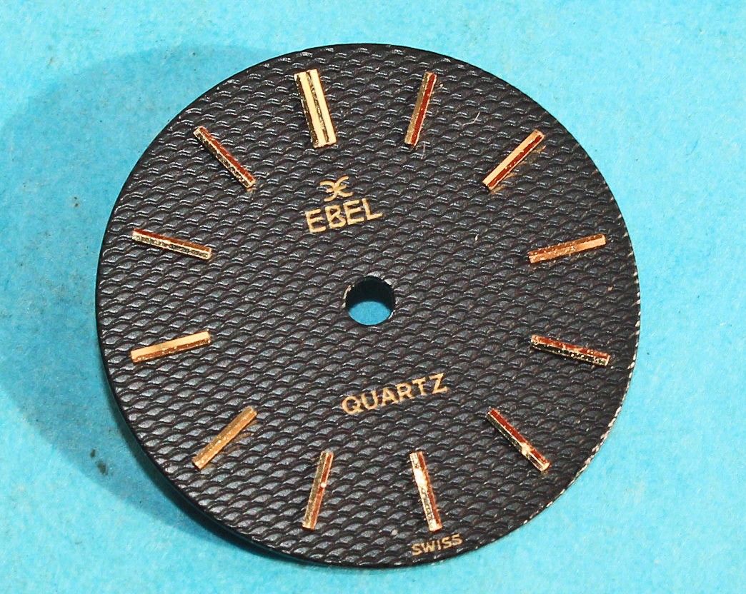 Cadran De Montre EBEL Sportwave Quartz Diamètre 26.5mm - Neuf Avec Défauts, Chiffres Romains
