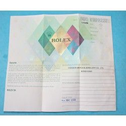 ROLEX VINTAGE 2001 WARRANTY PAPER 888 WATCHES ROLEX, Ref 564.00.1W