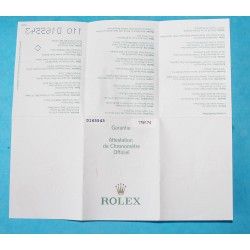 ROLEX VINTAGE 2003 SUBMARINER 14060M WARRANTY PAPER 888 WATCHES ROLEX, Ref 568.01