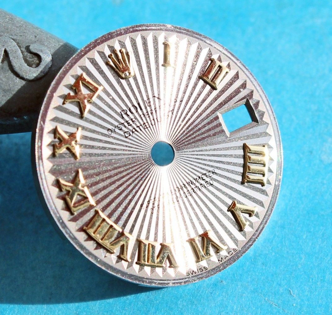 rolex datejust sunburst dial