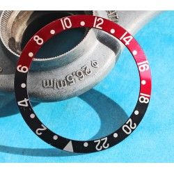 Rolex Fat Font bezel watch Insert GMT Master II 16710, 16700, 16760 Sophia Loren, Fat Lady OEM Original