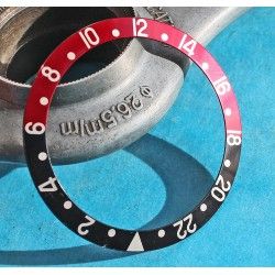 Rolex Fat Font bezel watch Insert GMT Master II 16710, 16700, 16760 Sophia Loren, Fat Lady OEM Original