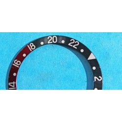 Rolex Fat Font bezel watch Insert GMT Master II 16710, 16700, 16760 Sophia Loren, Fat Lady OEM Original