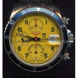 Tudor Prince Date Tiger cadran Argent montres Chronograph 40mm ref 79280, 79280, 79260, 79160, 79270 Ø29mm