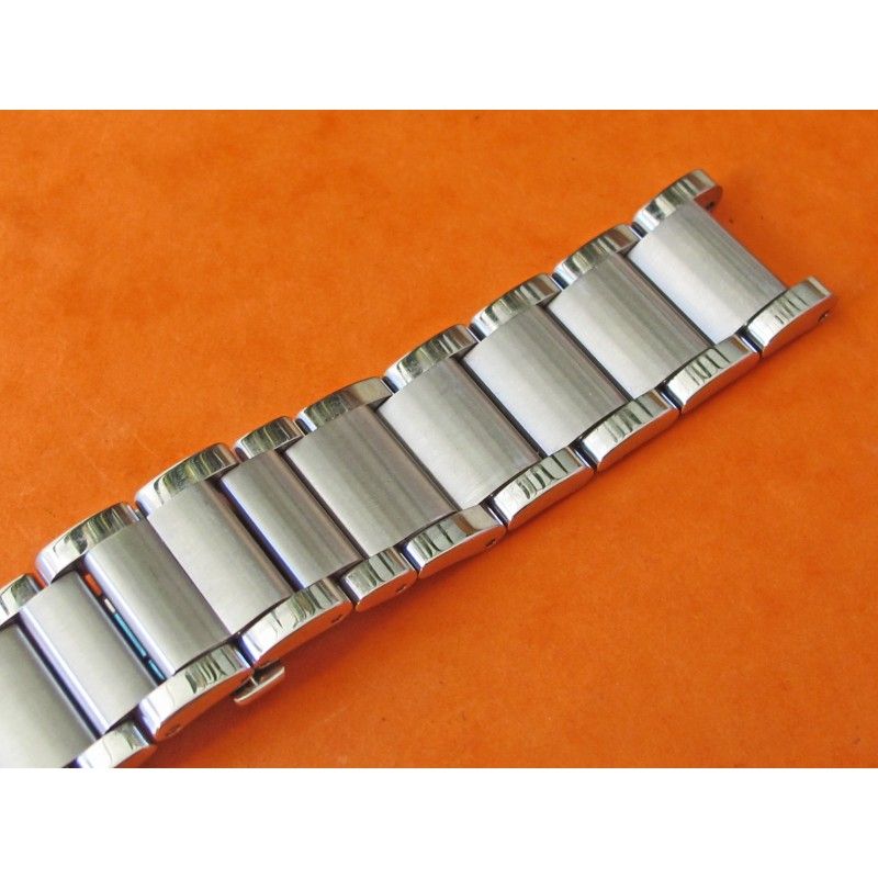 BRACELET MONTRE En ACIER Pour Montre Diver/Vintage - Largeurs 18, 20, 22 Mm - NEUF - Sangle Interchangeable