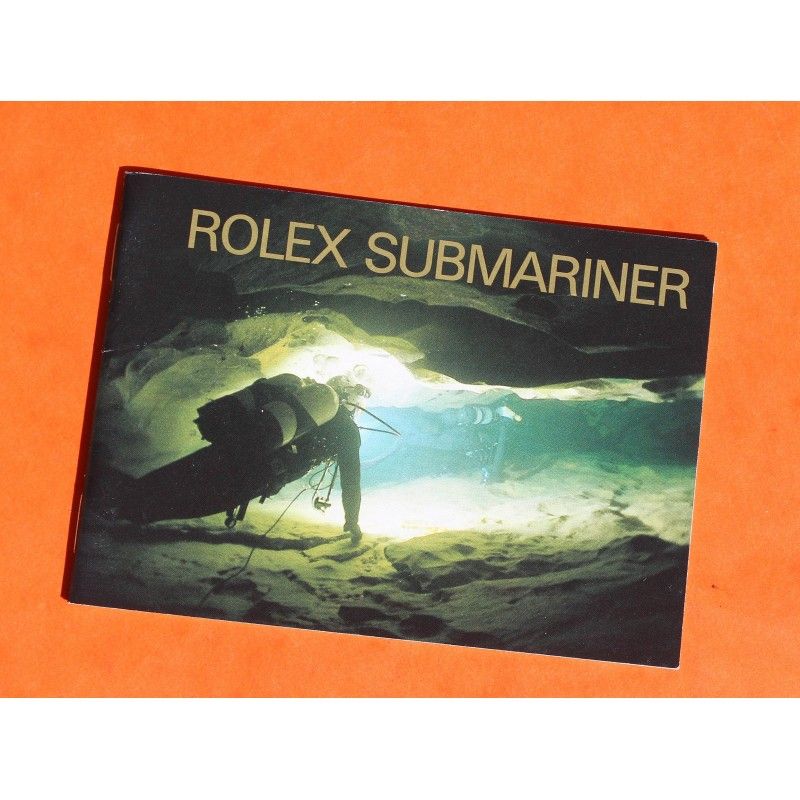 Rolex Submariner, Sea Dweller booklet manual french 2004 Submariner watches 14060M, 16610, 16613, 16618, 16600