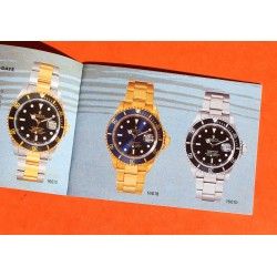 Rolex Submariner, Sea Dweller booklet manual french 2004 Submariner watches 14060M, 16610, 16613, 16618, 16600