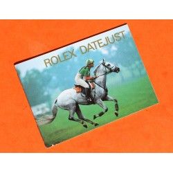 1989 BOOKLET MANUAL ROLEX DATEJUST 16014, 16253, 16078, 68278, 69173, 16253 & Lady Datejust English language