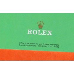 1989 BOOKLET MANUAL ROLEX DATEJUST 16014, 16253, 16078, 68278, 69173, 16253 & Lady Datejust English language