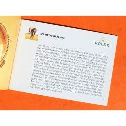 1989 BOOKLET MANUAL ROLEX DATEJUST 16014, 16253, 16078, 68278, 69173, 16253 & Lady Datejust English language