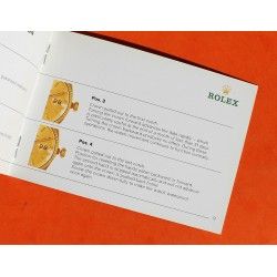 1989 BOOKLET MANUAL ROLEX DATEJUST 16014, 16253, 16078, 68278, 69173, 16253 & Lady Datejust English language