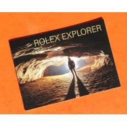 Vintage Genuine 1999 Rolex Explorer I & II Watches Owners Manual Booklet Manual Instructions French 14270, 16570