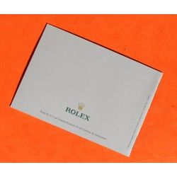 Vintage Genuine 1999 Rolex Explorer I & II Watches Owners Manual Booklet Manual Instructions French 14270, 16570