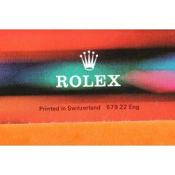 Vintage Rolex Booklet manual watch "Su Rolex Oyster" 1982 Spanish - 5513, 1680, 1675, 6263, 16800