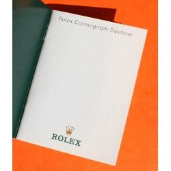 Rolex Cosmograph Daytona watch booklet, manual 116509, 116515, 116518, 116519, 116520, 116523, 116528, 116568, 116589