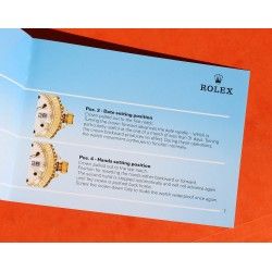 Rolex Yachtmaster Manual Booklet English 16622, 16623, 16628, 68623, 68628, 69623, 69628, 168622, 168623, 168628, 169622, 116622