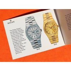 Vintage Rolex 70's Instruction Booklet Oysterquartz 17000, 170000, 170133, 190199, 190188