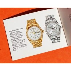 Rare Rolex Oyster Perpetual Datejust 1973 Watch Manual Booklet 1601, 1600, 1603 & 6913