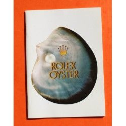 Vintage Rolex Booklet manual watch "Su Rolex Oyster" 1980 Spanish - 5513, 1680, 1675, 6263, 16800