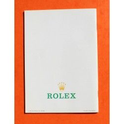 Vintage Rolex Booklet manual watch "Su Rolex Oyster" 1980 Spanish - 5513, 1680, 1675, 6263, 16800