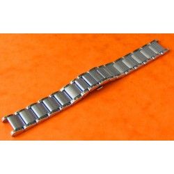 19mm BRACELET HEAVY BRUSHED STAINLESS STEEL WATCH BAND STRAP