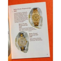 Vintage Rolex Booklet manual watch "Su Rolex Oyster" 1980 Spanish - 5513, 1680, 1675, 6263, 16800