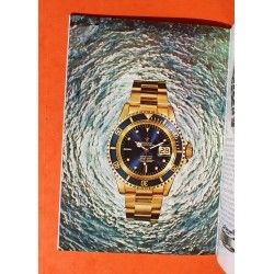 Collector livret, catalogue montres vintages Booklet Rolex Oyster 70's Submariner, Daytona, Daydate 5513, 1680, 1675, 6263, 1803