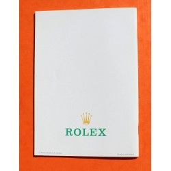 Vintage Rolex Booklet manual watch "Su Rolex Oyster" 1980 Spanish - 5513, 1680, 1675, 6263, 16800