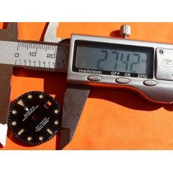 Vintage 80's Original Rolex GMT Master 16750, 16700 Glossy tritium swissT 25 Watch Dial cal 3075