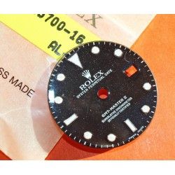Vintage Rolex 16760, 16710 cadran noir brillant Luminova montres GMT MASTER II cal auto 3175 