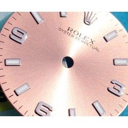 Rolex Oyster Perpetual Salmon, Pink Arabic Dial 3-6-9 Ladies Watch 176200 Ø26mm