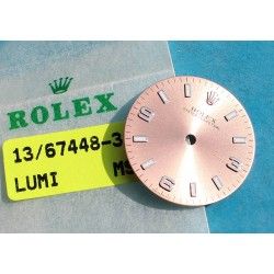 ROLEX CADRAN SAUMON, ROSE, 3-6-9 Montre Dames Oyster Perpetual Ref 176200 Ø26mm