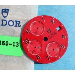 Rare cadran Rouge montres Tudor Prince Date Chronograph Chrono-Time 40mm ref 79280, 79280, 79260, 79160, 79270 Ø29mm