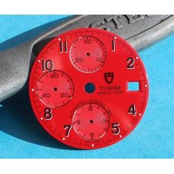 Rare cadran Rouge montres Tudor Prince Date Chronograph Chrono-Time 40mm ref 79280, 79280, 79260, 79160, 79270 Ø29mm