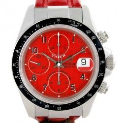 Rare cadran Rouge montres Tudor Prince Date Chronograph Chrono-Time 40mm ref 79280, 79280, 79260, 79160, 79270 Ø29mm