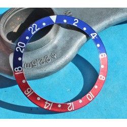 Rolex GMT Master watch Faded PEPSI Blue & Pink color S/S 16700, 16710, 16760 Bezel 24H Insert Part