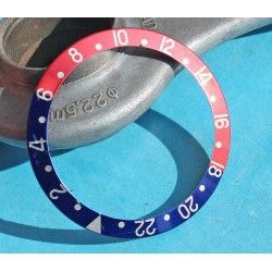 Rolex GMT Master watch Faded PEPSI Blue & Pink color S/S 16700, 16710, 16760 Bezel 24H Insert Part