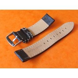  Genuine Leather "Flieger" Riveted Buffalo Leather Vintage Aviator Watch Strap 20mm