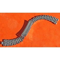 Ladies Vintage 70's 6251D Rolex Datejust Jubilee Stainless Steel 13mm Watch Band Bracelet folded Links
