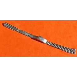 Ladies Vintage 70's 6251D Rolex Datejust Jubilee Stainless Steel 13mm Watch Band Bracelet folded Links